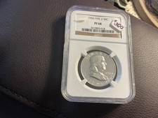 1956 NGC Type 2 PF-68 Franklin Half Dollar PROOF 68 near perfect picture