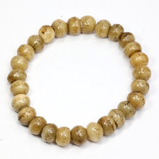 Antique Tibetan Himalayan Kapala Bead  Dzi Beads rare sacred amulet picture