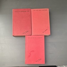 Enid Blyton Famous Five Hardcover 3-Book Lot Smugglers Top Hodder & Stoughton picture