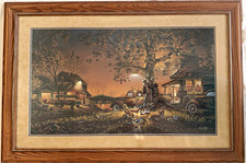 Terry Redlin Twilight Time Limited Ed Numbered Lithograph Print Framed COA picture
