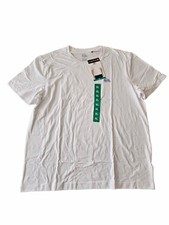 Quiksilver Men's Regular Fit Active Casual Gym T-Shirt Tee White XL / X-LARGE picture