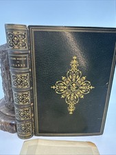Jules Breton Jeanne 1880 Fine Leather Binding Gilt Decor French Poetry (6-12)  picture