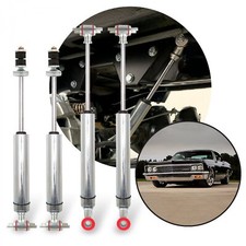 1965-1970 Chevrolet Impala Front - Rear Performance Race Shocks Kit (4) Bolt-On picture