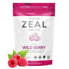 Zurvita - Zeal For Life 30-Day Wellness Bag - Wild Berry Flavor 420 Grams picture