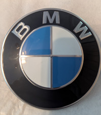 Genuine BMW Hood Emblem Roundel 51147463684 Minor Cosmetic Defects picture