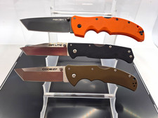 Cold Steel Lot of 3 Recon 1 Air Lite Code 4 Tanto Plain G-10 Lockback picture
