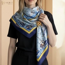 RARE VINTAGE HERMES Silk Scarf 