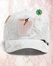 Goorin Bros “Undefiled” Pure Swan WHITE LIMITED EDITION SOLD OUT 15 MINUTES NWT picture
