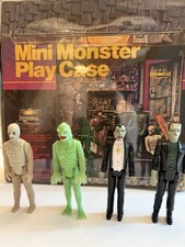 Vintage Remco Monsters and Play Case - Including Glowing Mummy And Creaure picture