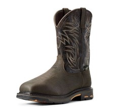 Ariat Men's WorkHog XT Composite Toe Work Boot Brown Size 11EE USA Waterproof picture