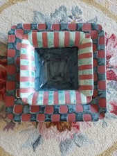 MacKenzie-Childs Hopscotch Ceramic Bowl picture