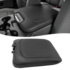 Fits Dodge RAM 1500 2500 3500 2013-2018 Center Console Lid Armrest Leather Cover picture
