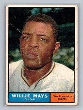 1961 Topps - Willie Mays #150 - HOF Lower Grade *TEXCARDS* picture