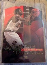 1999-00 Flair Showcase - License to Skill Allen Iverson #6 LS NM-MT picture