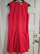 Red valentino fit and flare dress picture