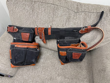 SLIGHTLY USED Occidental Leather 9850 Adjust-to-Fit FatLip Tool Bag Belt Set picture