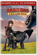 Dragons Race to the Edge - Seasons 5 & 6 DVD America Ferrera NEW picture