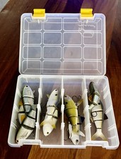 SPRO Jointed Swimbait BBZ-1 Shad Swimbaits (Lot Of 9) picture
