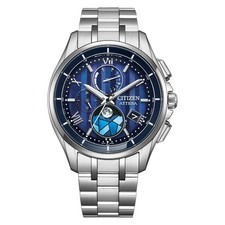 Citizen Men's Attesa Perpetual Calendar Silver Eco-Drive Watch 41MM BY1000-51L picture