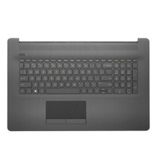 For HP 17BY 17-BY 17-CA Palmrest Non-Backlit Keyboard Touchpad L22750-001 Gray picture