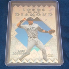 Topps Chrome 1999 Lords of the Diamond Alex Rodriguez Mariners #LD7 Refractor picture