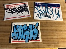 2013-2016 Graffiti Stickers Hand Drawn Lot Of Three Pieces picture
