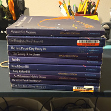 Random Lot of Shakespeare Plays. 10 Books, Mix Of Paperback And Hardcover. Used picture
