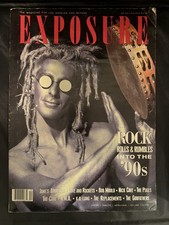 Vintage 1989 Exposure Magazine Perry Farrell Jane’s Addiction picture
