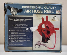 Air Ace Professional Quality Yellow Air Hose Storage Reel picture