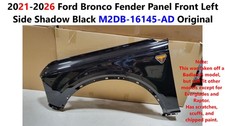 21-26 Ford Bronco Fender Panel Front Left Side Shadow Black M2DB16145AD Original picture