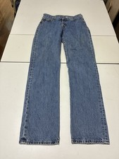 Vintage Levi's 501 Jeans 30x34 Light Wash Straight Leg Button Fly Denim Hippie picture