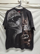 Vintage 90's Batman And Robin Movie T Shirt Size Large picture
