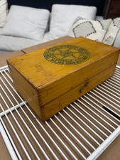 Antique Terrell’s Hygienic Institute Wooden Medical Box c1890s picture