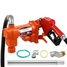 VEVOR Fuel Transfer Pump Gasoline Pump 20GPM 12V with Hose & Nozzle for Diesel picture