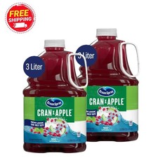 Ocean Spray Cran-Apple Cranberry Apple Juice Drink, 101.4 Fl Oz Bottle Pack of 2 picture