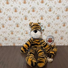 Jellycat Merryday Tiger White Mouth NWT - Retired & Rare - 100% Authentic  picture