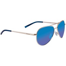 Polaroid Polarized Blue Pilot Unisex Sunglasses PLD 6012/N 0J5G/JY 56 picture