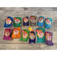 Ty Teenie Beanie Babies McDonalds 1998 Lot of 12 Vintage happy meal Y2K toys picture