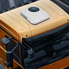 12v RV Air Conditioner Electric Rooftop Ac Unit for RV Trucks Cool&Heat New picture