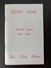 SIGNED LETTERED John Clellon Holmes DEATH DRAG SELECTED POEMS 1948-1979 RARE picture