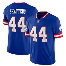 Men's Giants #44 Cam Skattebo  2025 Game All Stitched Player Jersey All Size-NWT picture