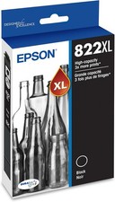 2 Pack Genuine Epson 822XL Black High Capacity Ink Cartridges T822XL120-S picture
