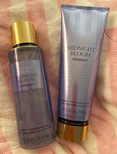 ✨NEW✨ Victoria's Secret Midnight Bloom Shimmer Mist 8.4 oz & Lotion 8 oz Set picture