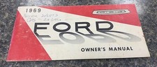 ORIGINAL 1969 FORD OWNERS MANUAL (21C) picture