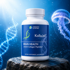 Longevity Jellyfish Neuro-Collagen Peptides Capsules – Brain & Cognitive Health picture