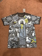 Nike Brazil Vini Jr. #7 Christ the Redeemer Soccer Jersey TOTALMENTE NUEVA picture