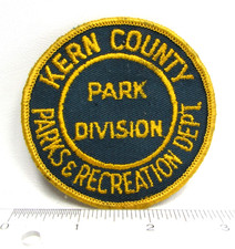 Vintage Kern County California Parks Recreation Dept Patch Park Division Ranger picture