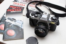 Pentax Super Program 35mm Film Camera SMC-A 50mm 1.7 Lens - Tested New Batteries picture