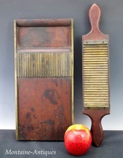 Antique Walnut and Brass  Chemistry/Pharmacy Tool circa 19th Century picture