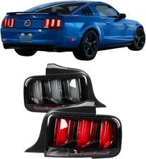 2005-2009 Mustang LED Tail Lights Smoked Sequential Plug & Play picture